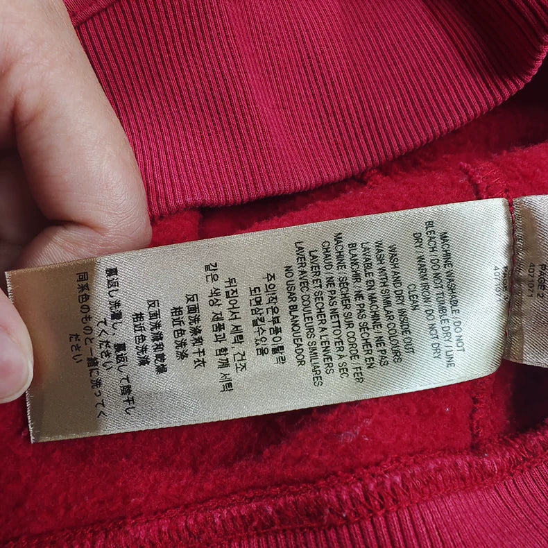 Burberry Red Hooded Zip Jacket-yf