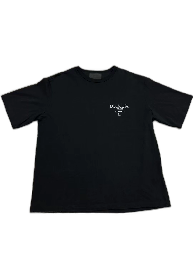 Prada  Logo Short Sleeve T-Shirt