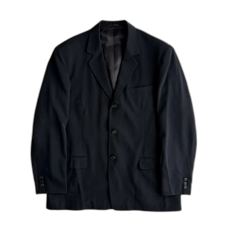 1990s Wool Suit Jacket by Yohji Yamamoto