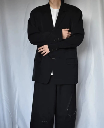 1990s Wool Suit Jacket by Yohji Yamamoto