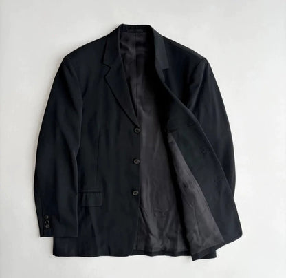 1990s Wool Suit Jacket by Yohji Yamamoto