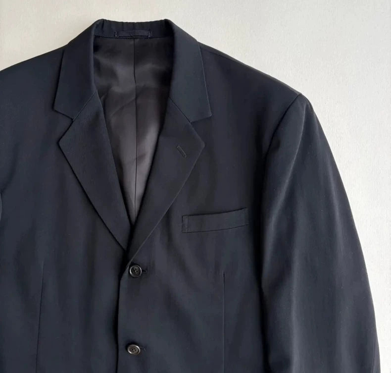 1990s Wool Suit Jacket by Yohji Yamamoto