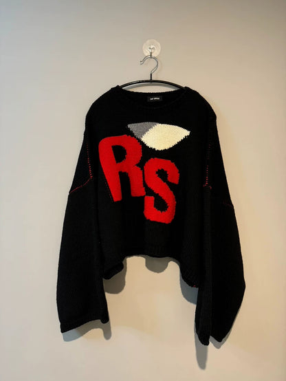 RAF Simons Black and White Sweater