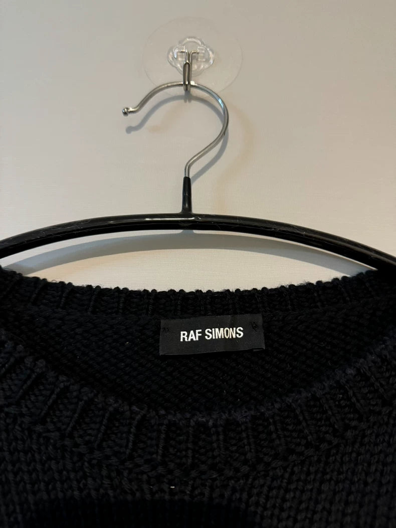 RAF Simons Black and White Sweater