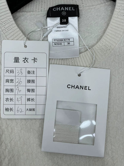 Chanel Knit Cashmere Sweater