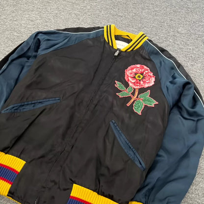 Gucci Embroidered Baseball Jacket