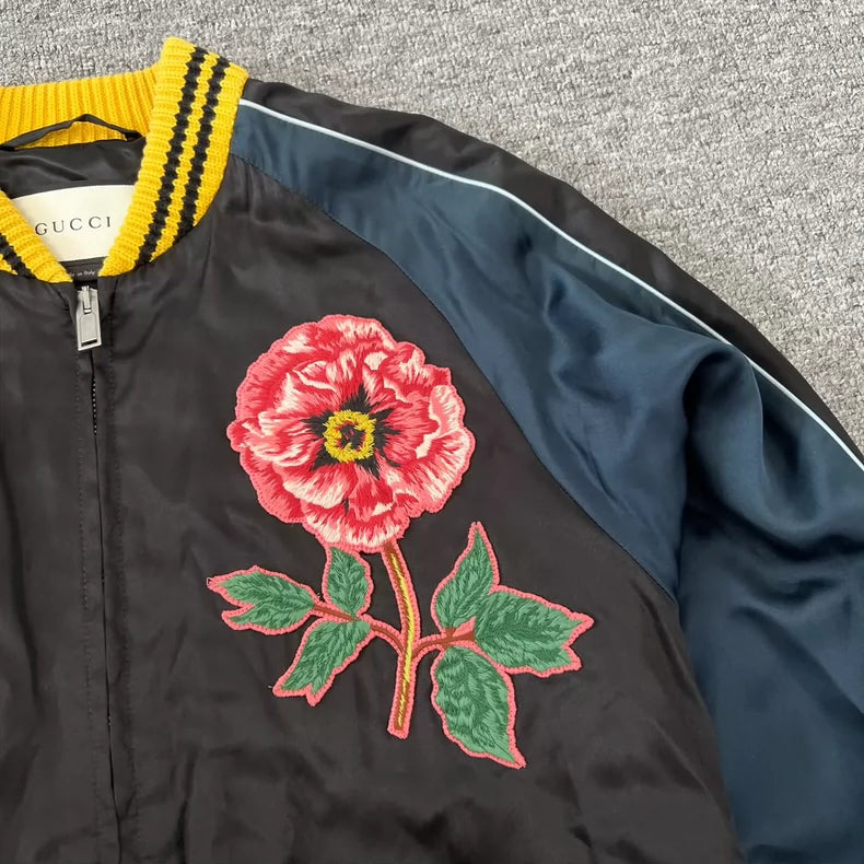 Gucci Embroidered Baseball Jacket