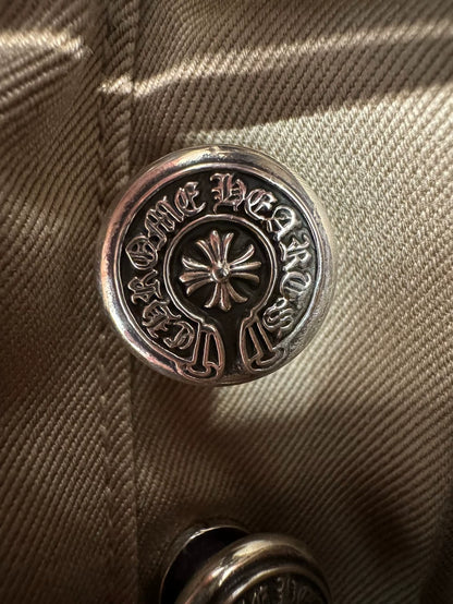 Chrome Hearts Pink Check Cross Cargo Pants-yf