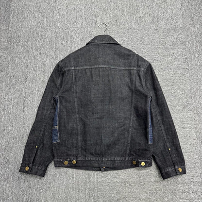 Louis Vuitton Denim Jacket with Bow Tie-zp