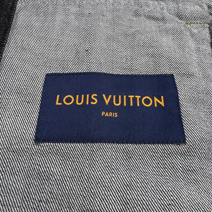 Louis Vuitton Denim Jacket with Bow Tie-zp