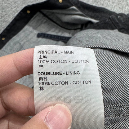 Louis Vuitton Denim Jacket with Bow Tie-zp