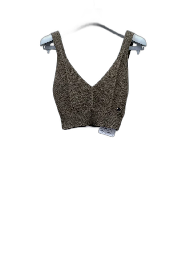 Hermes Knit Vest in Light Green