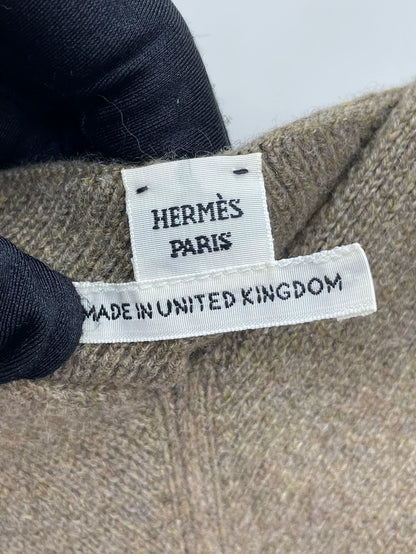 Hermes Knit Vest in Light Green
