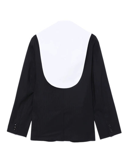 Comme des Garçons 24SS Colorblock Shawl Collar Blazer