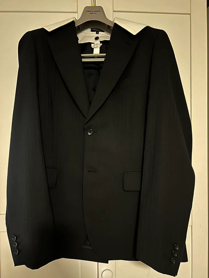 Comme des Garçons 24SS Colorblock Shawl Collar Blazer