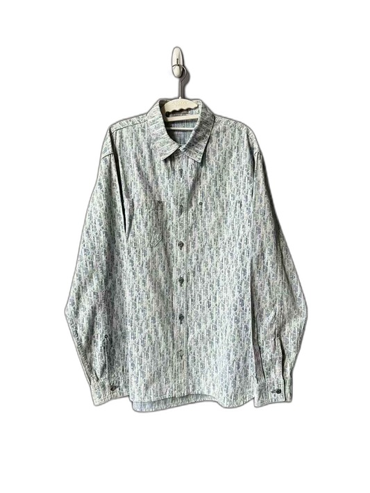 Dior Printed Denim Shirt Jacket