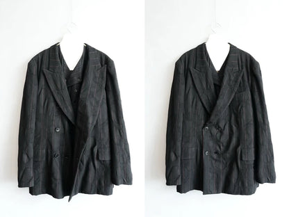 Yohji Yamamoto Double Breasted Jacket