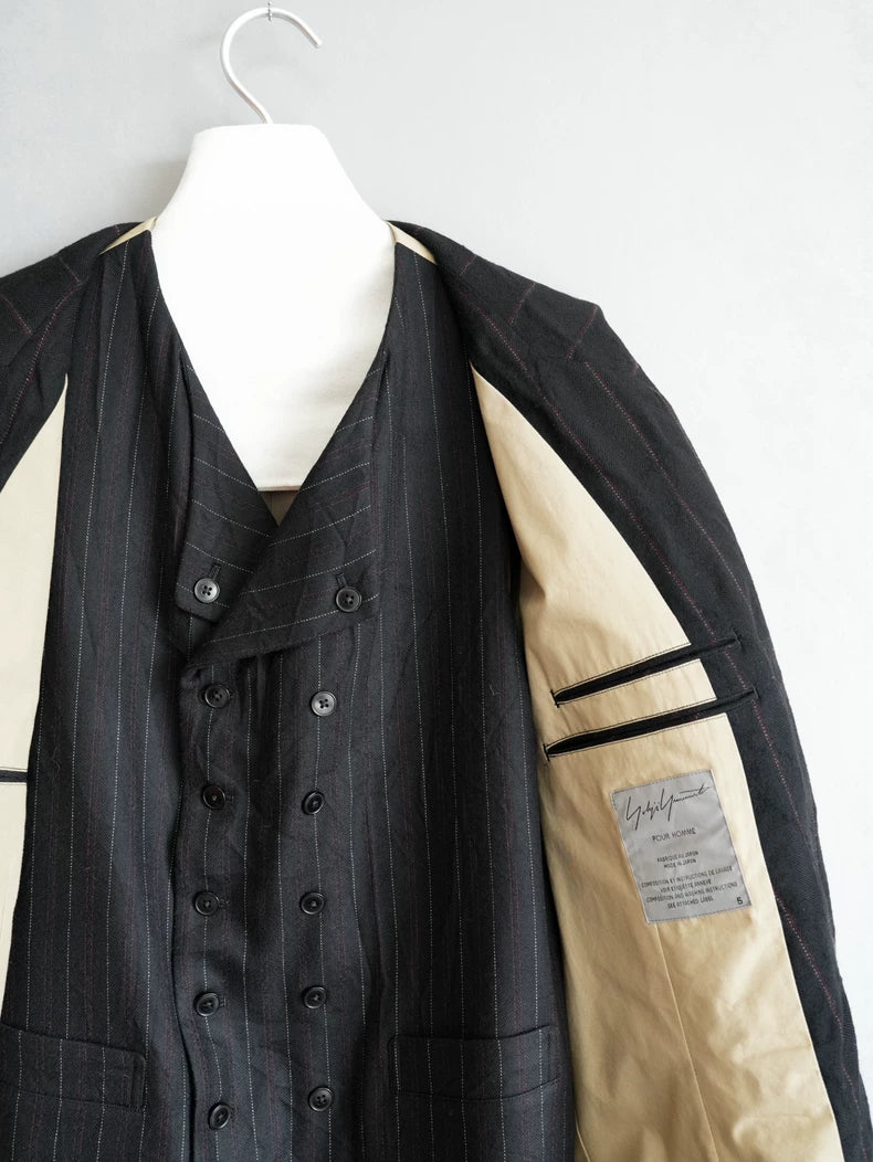Yohji Yamamoto Double Breasted Jacket