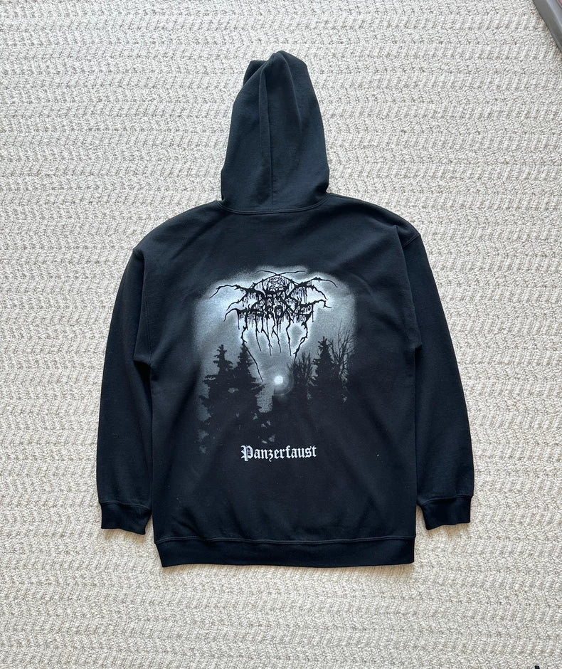 Vintage Darkthrone Zip-up Hoodie 00s Band