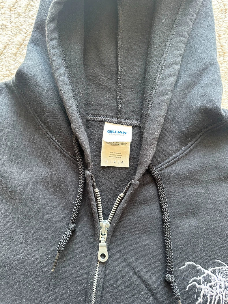 Vintage Darkthrone Zip-up Hoodie 00s Band