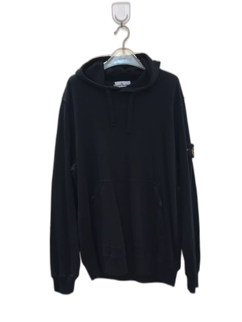 Stone Island Black Hoodie Sweatshirt