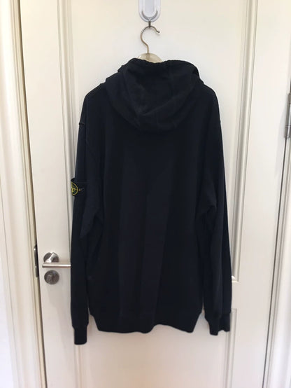 Stone Island Black Hoodie Sweatshirt