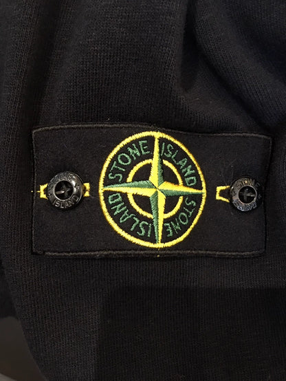 Stone Island Black Hoodie Sweatshirt