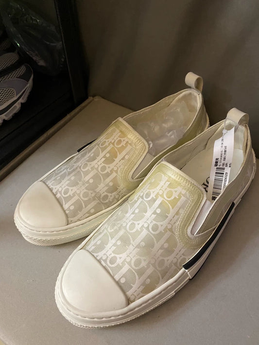 Dior Men's B24 Low-Top Slip-On Sneakers-yf