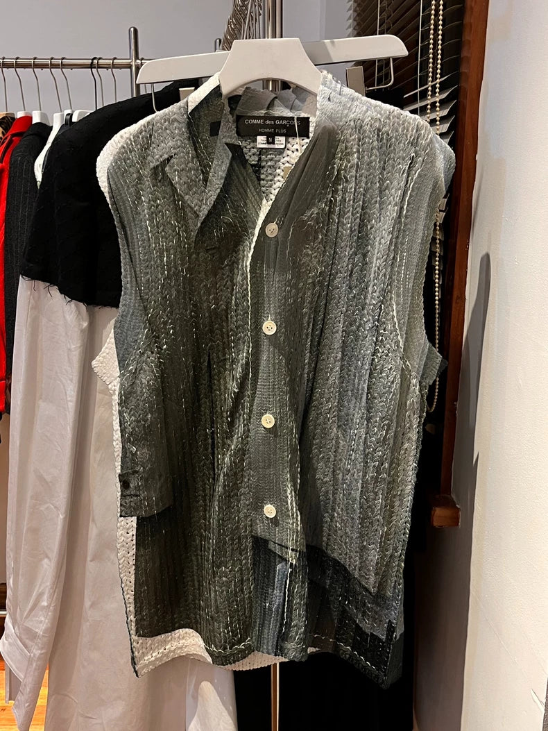 Comme Des Garcons Homme Plus Printed Vest