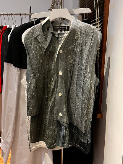 Comme Des Garcons Homme Plus Printed Vest