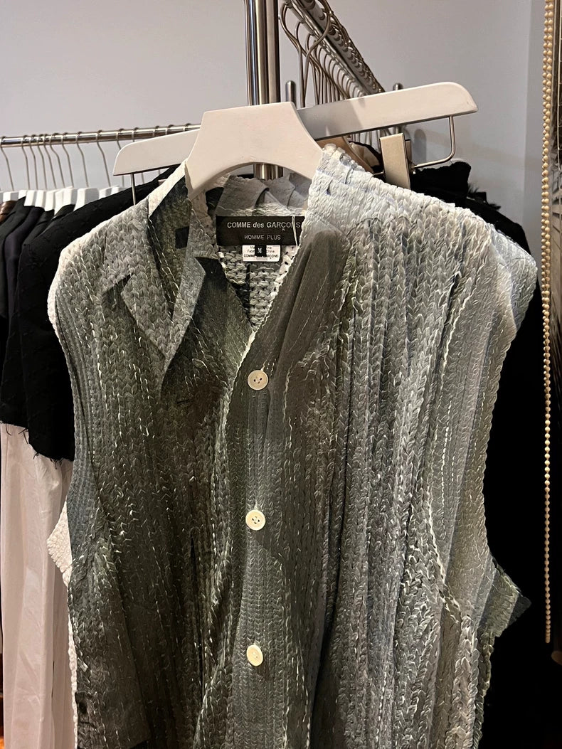 Comme Des Garcons Homme Plus Printed Vest