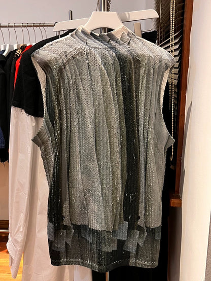 Comme Des Garcons Homme Plus Printed Vest