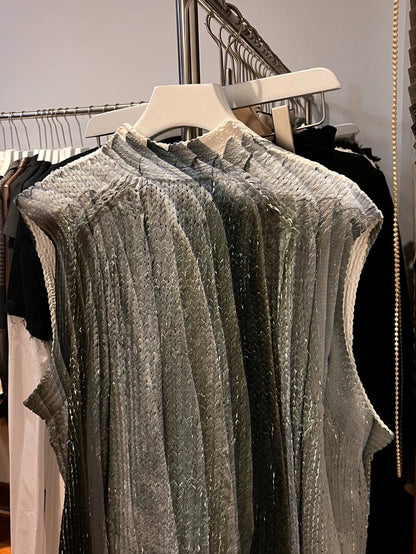 Comme Des Garcons Homme Plus Printed Vest