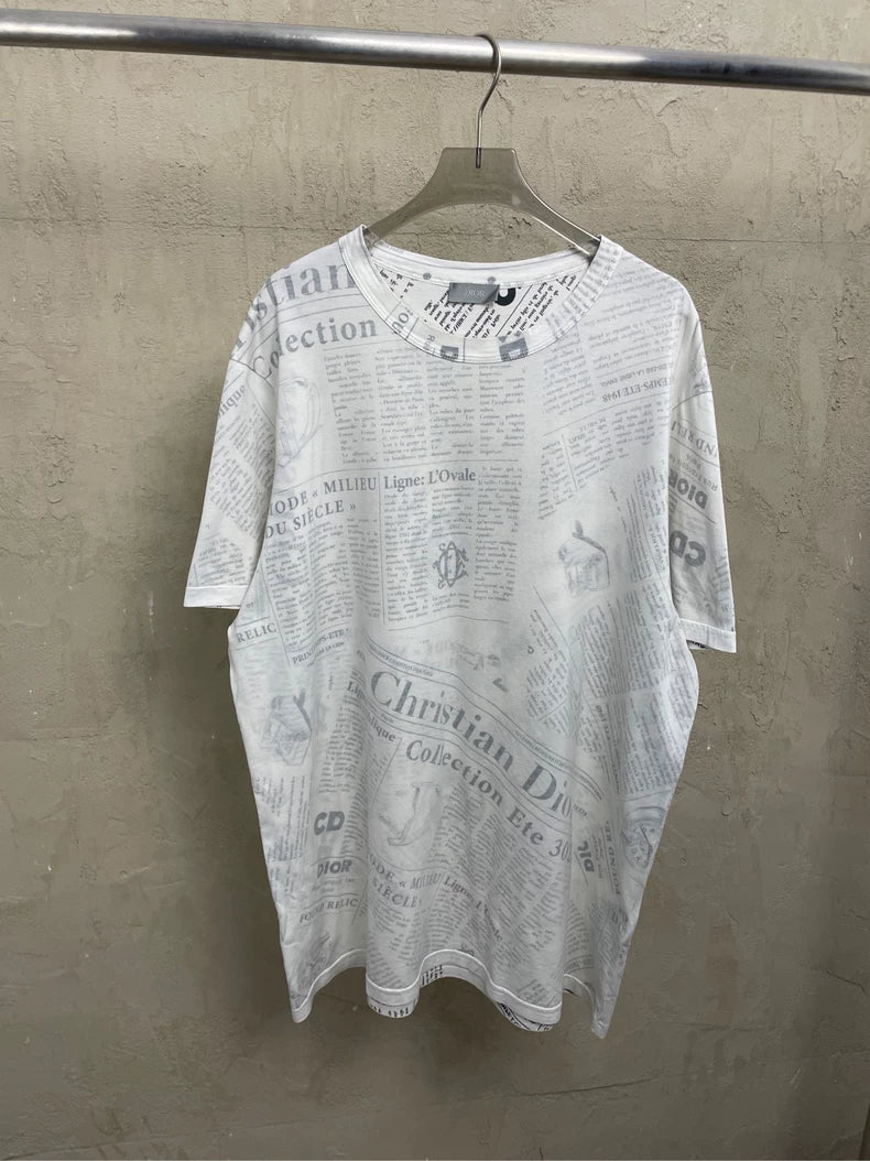Dior Daniel Arsham White Printed T-Shirt