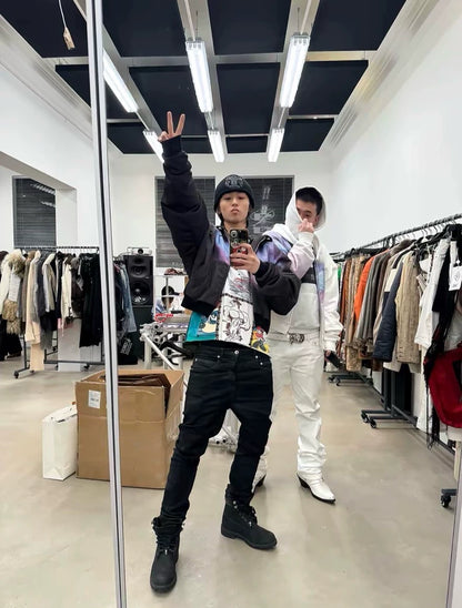 Rick Owens Waxed Stretch Denim Jeans