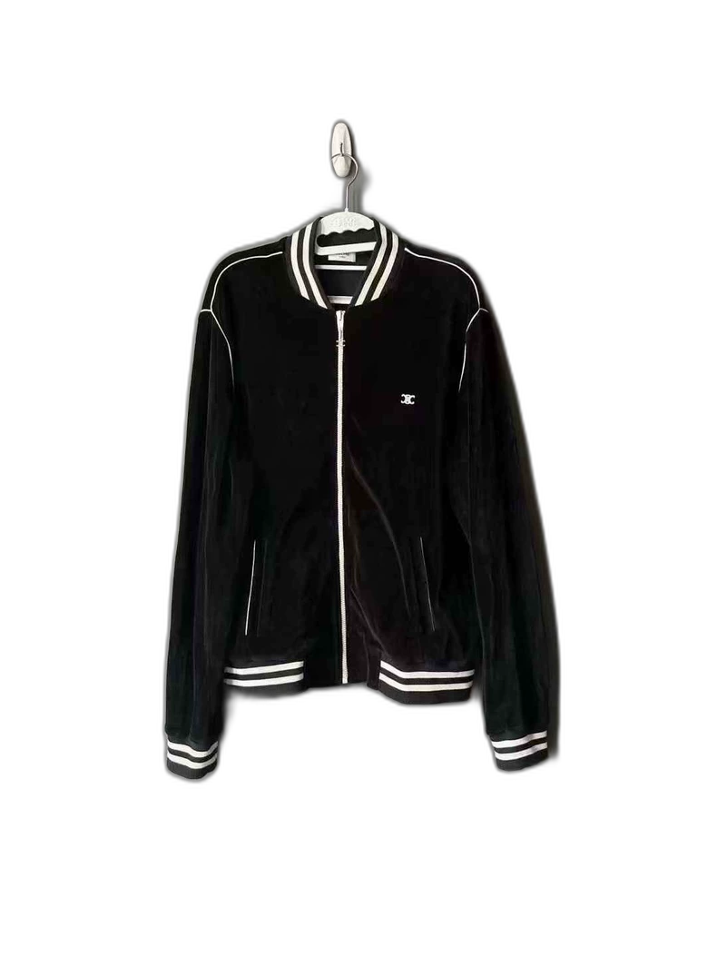 Celine Velvet Triumph Bomber Jacket