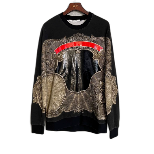 Givenchy Black Printed Sweatshirt