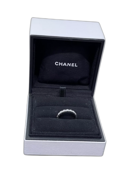 Chanel Diamond Pattern Ring
