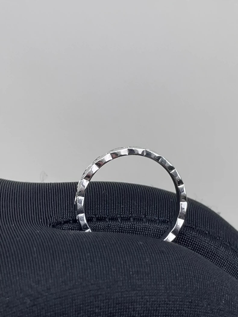 Chanel Diamond Pattern Ring