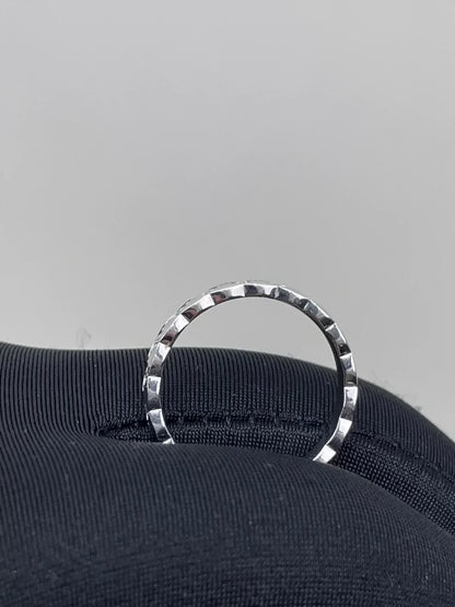 Chanel Diamond Pattern Ring