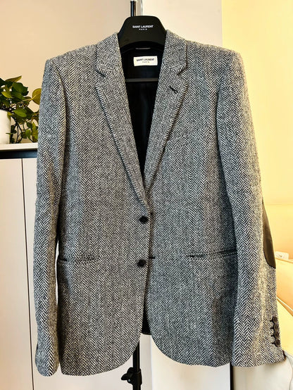 Hedi Slimane Saint Laurent Wool Blazer