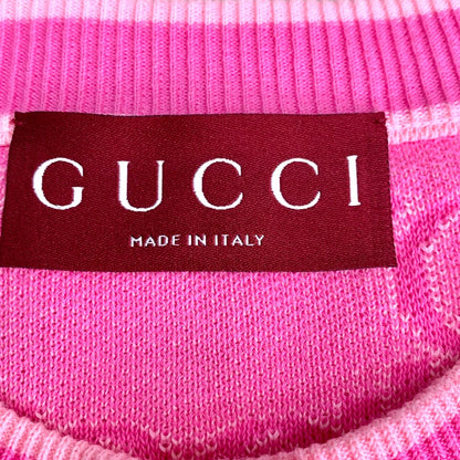 Pink Logo Knit Cardigan by Gucci