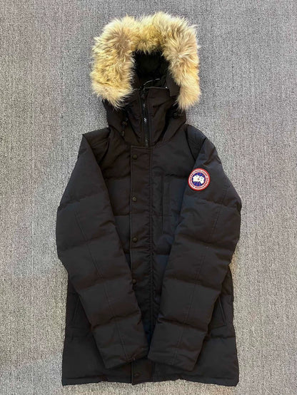 Canada Goose Men's Black Parka Coat