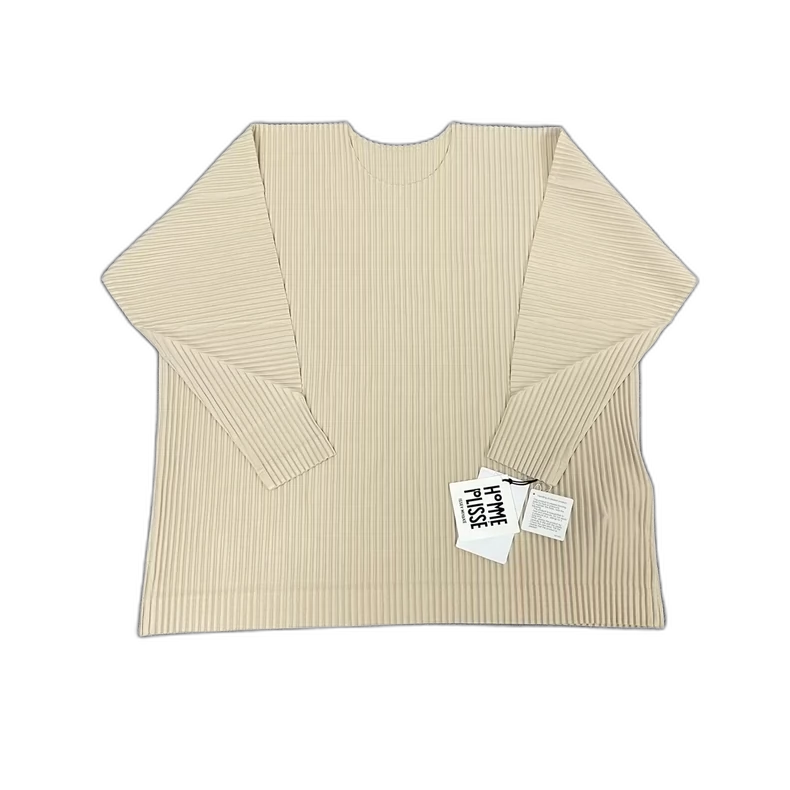 Issey Miyake Pleats Long Sleeve Top