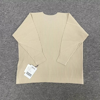 Issey Miyake Pleats Long Sleeve Top