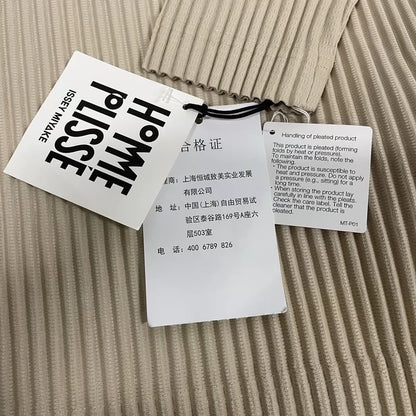 Issey Miyake Pleats Long Sleeve Top