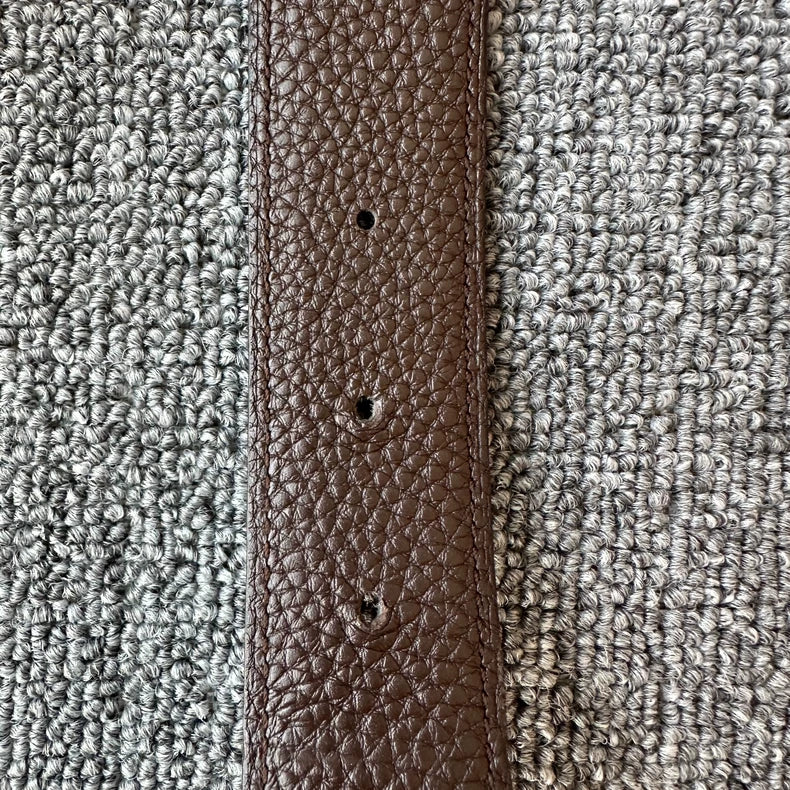 Hermes Double-Sided Smooth Buckle Belt