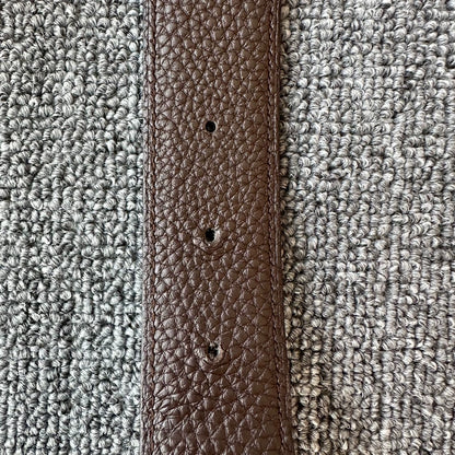 Hermes Double-Sided Smooth Buckle Belt