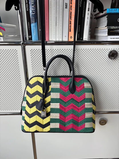 Hermes Bolide 1923 Limited Edition Zigzag Bag