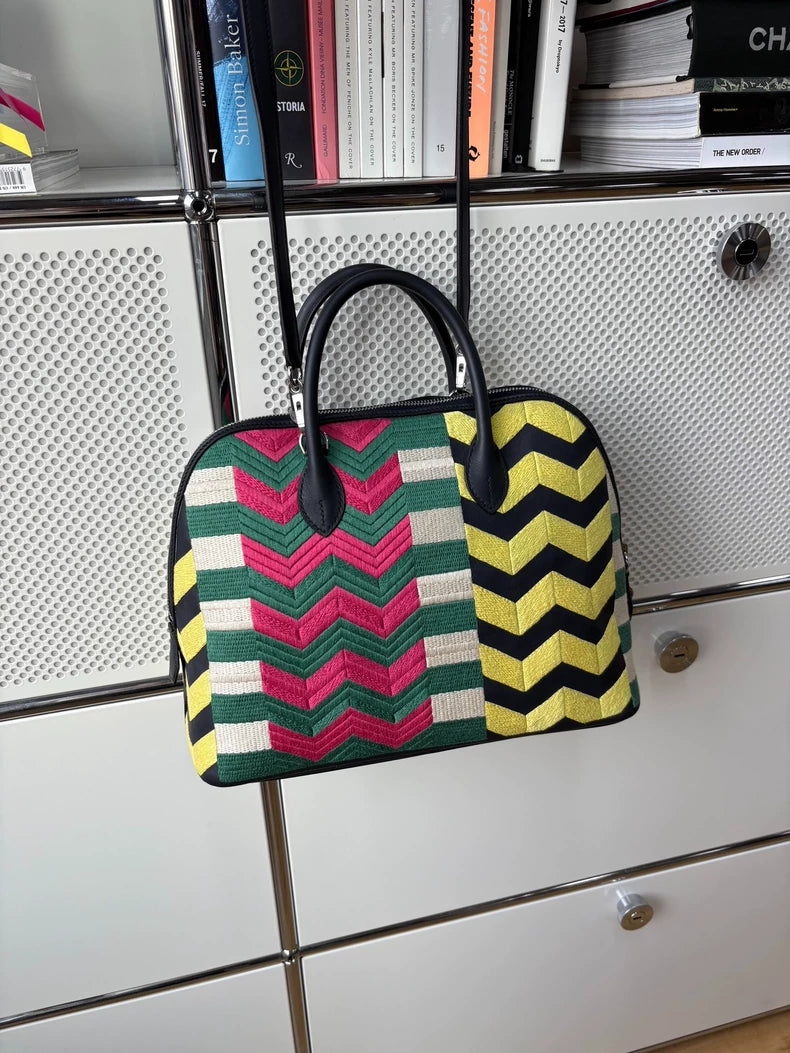 Hermes Bolide 1923 Limited Edition Zigzag Bag
